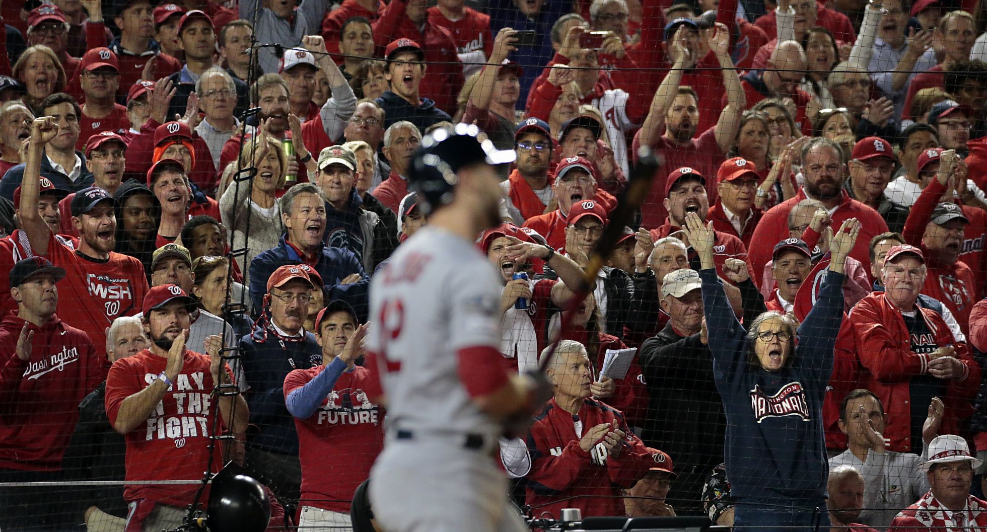 Cardinals on the brink of elimination from the National League Championship Series in Washington